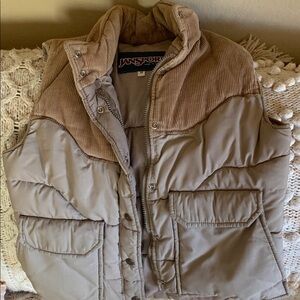 Jansport vintage khaki corduroy vest